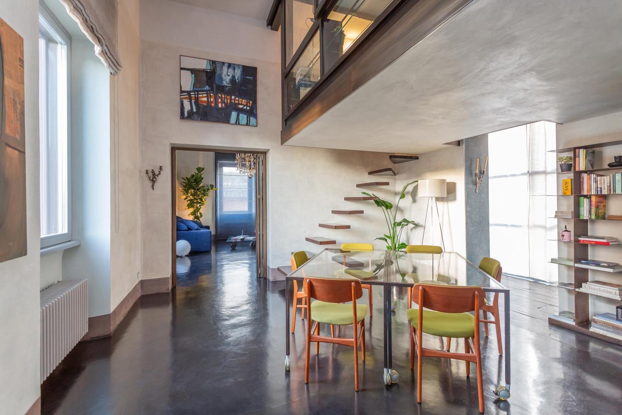 Iconic Apartment With Unique Colosseum View Rome Bagian luar foto